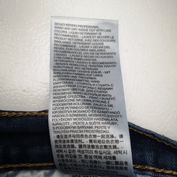 Levi's 505 Men's Size 40/30 Medium Wash Straight Leg Blue Jeans - Picture 6 of 16